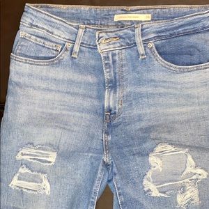 721 High Rise Skinny Levi Jeans